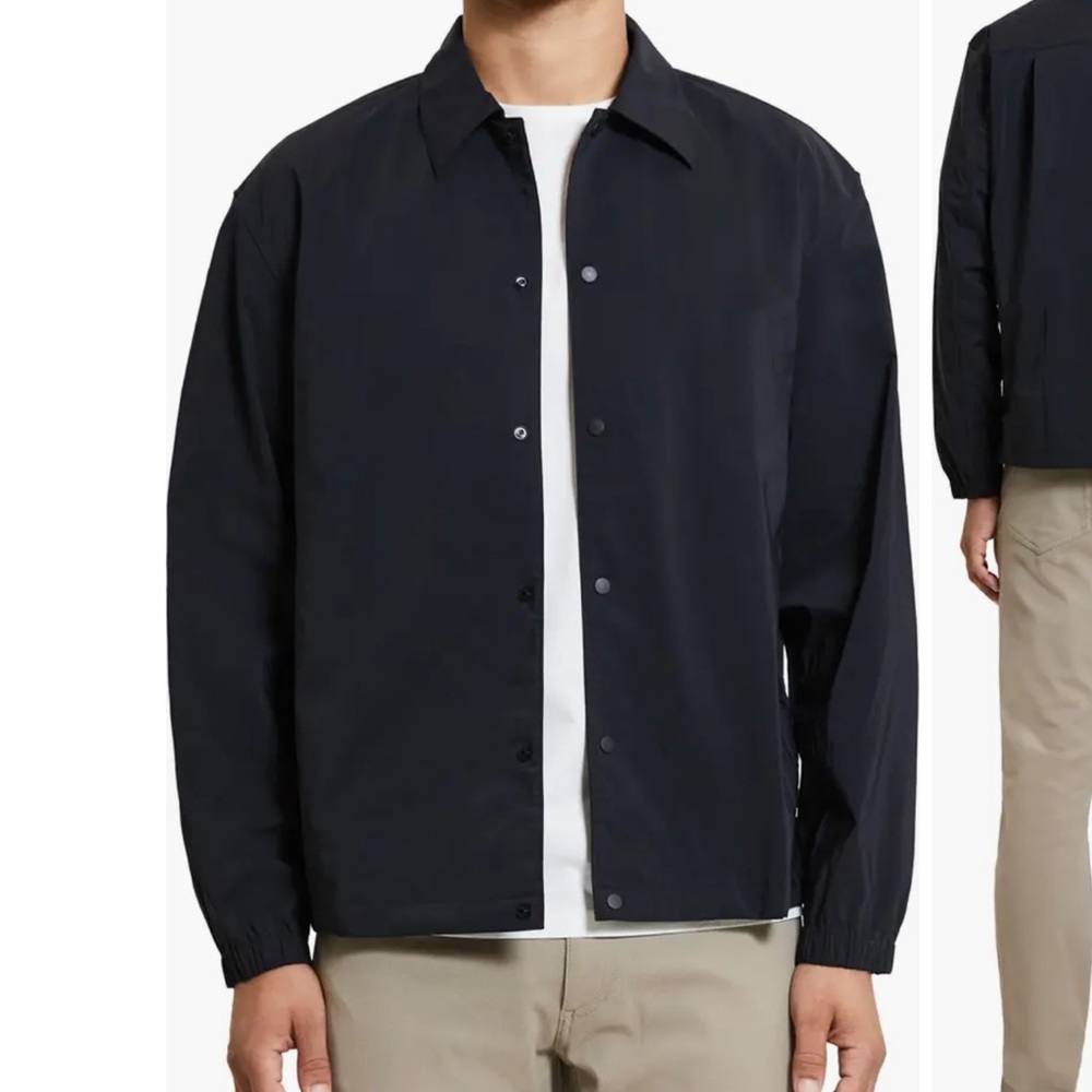 Theory City coach Jacket black